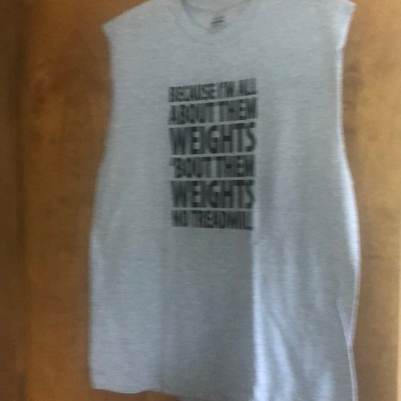Gildan Other - New never worn Sleeveless Large workout TeeShirt